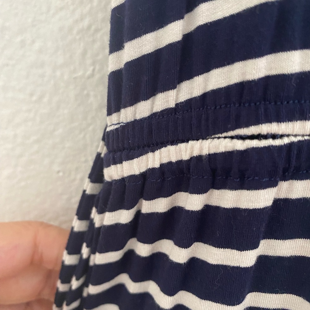 J. Crew Blue and White Halter Maxi Sundress - Picture 6 of 7